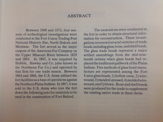 BOOKS - Beads of the Bison Robe Trade