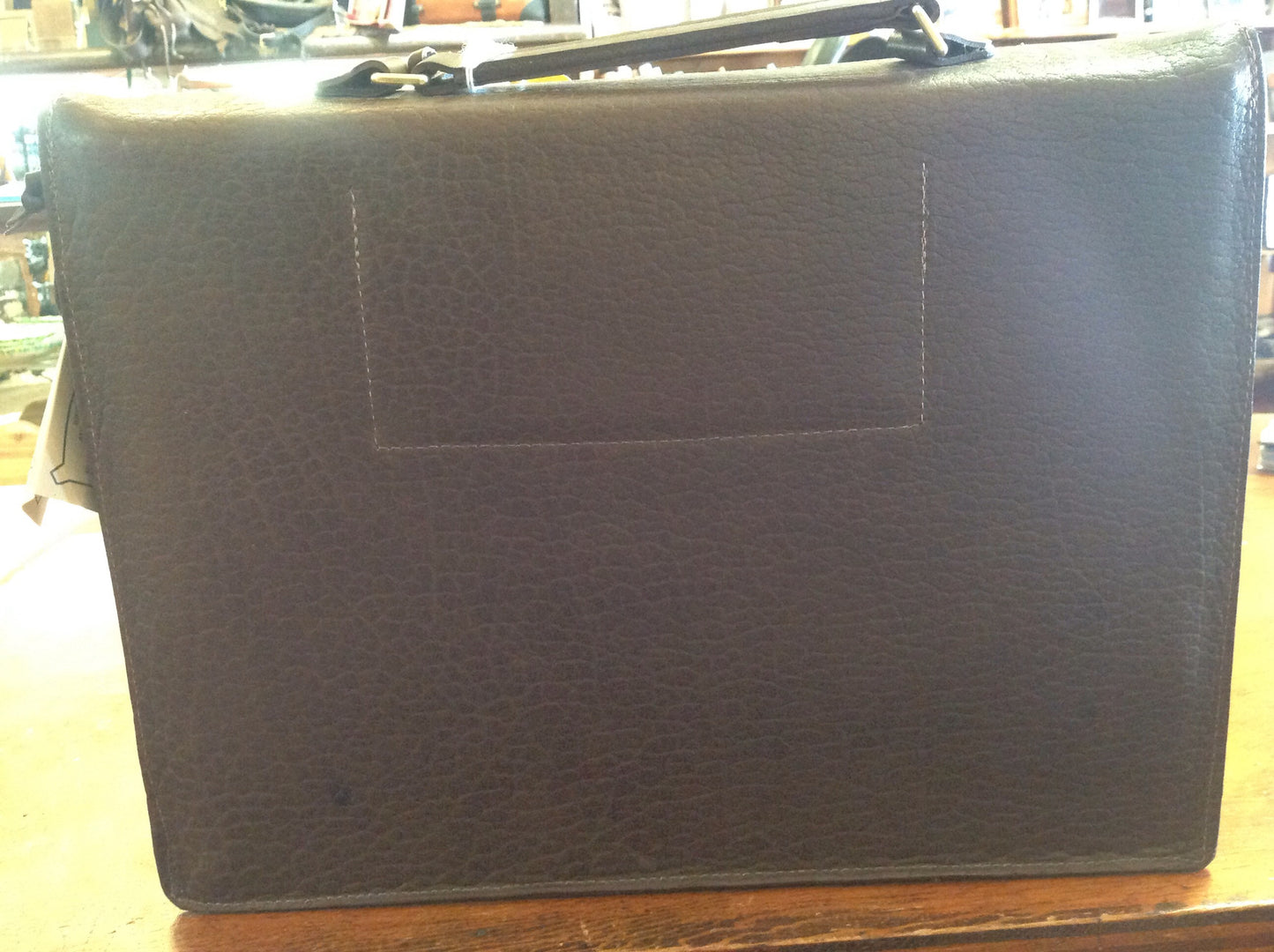 Buffalo Billfold Company - Bison Leather 1920's style Attache Case
