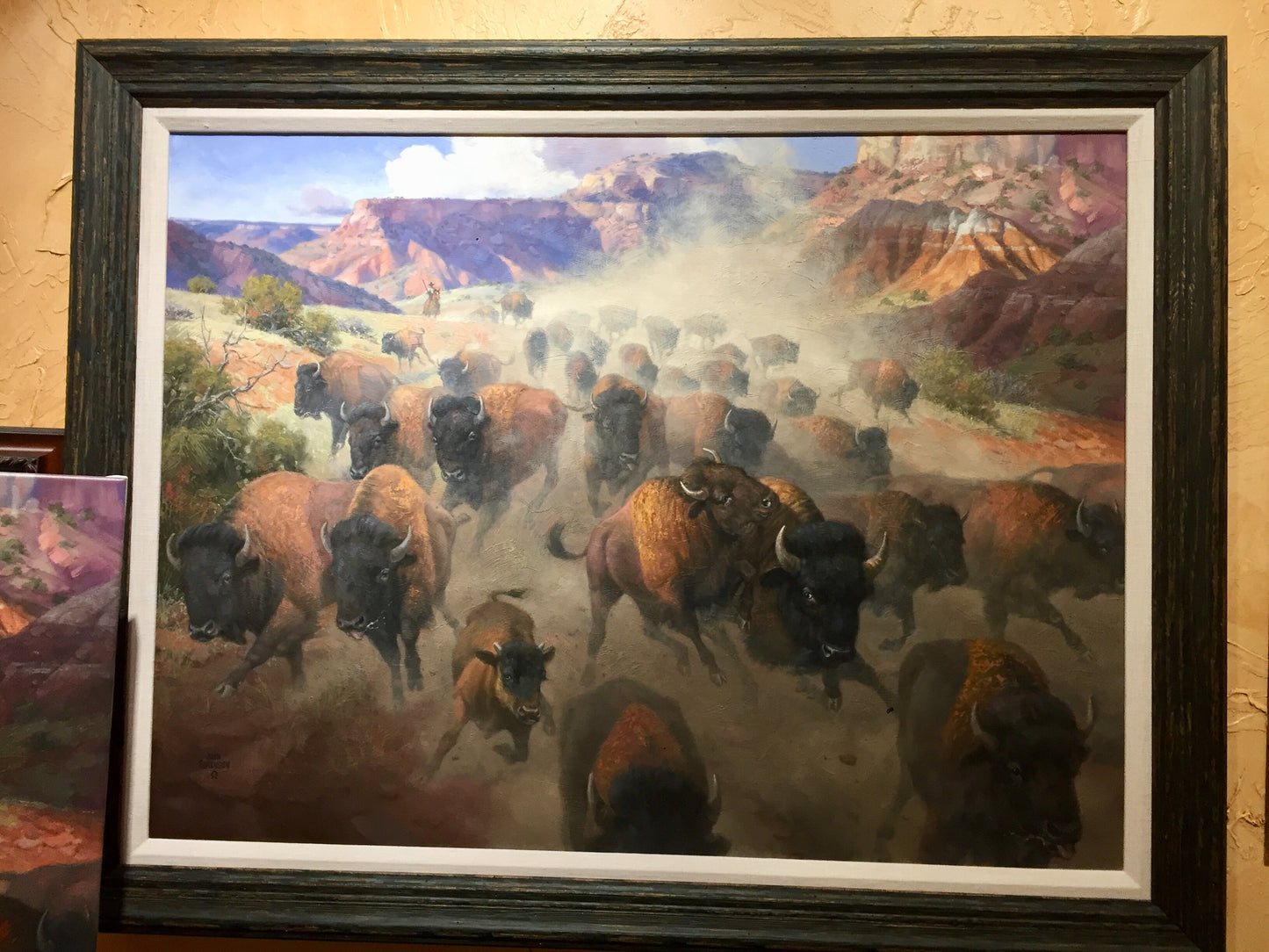 Art - Jack Sorenson's Charles Goodnight Giclee Print- "Thunder in the Palo Duro"