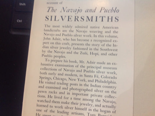BOOKS - The Navajo and Pueblo Silversmiths