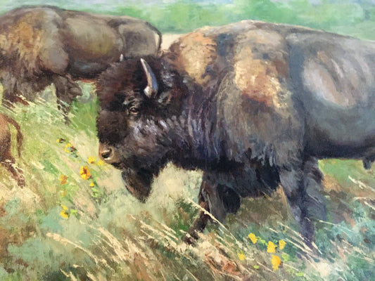 Original Oil Painting of "Palo Duro Winds" by Veryl Goodnight