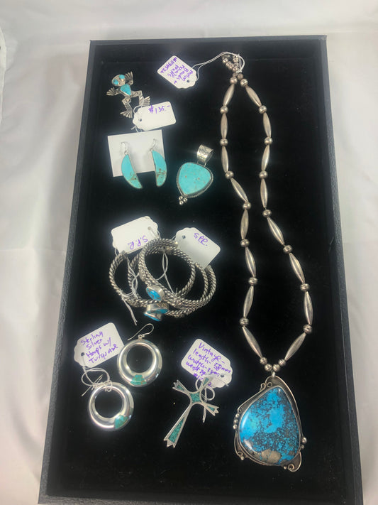 New Turquoise and Silver Jewelry,