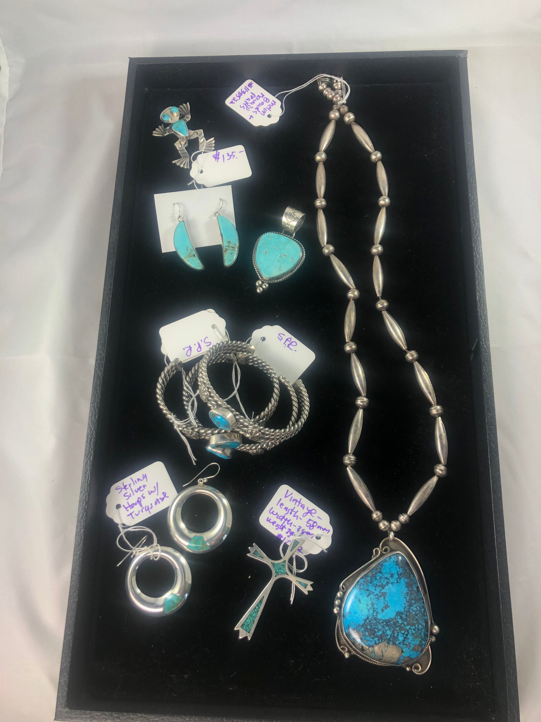New Turquoise and Silver Jewelry,