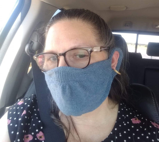 Bison/Silk Face Masks!   With filter pocket