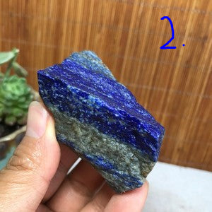 Unpolished/Raw Lapis Lazuli specimens -106 g. - 164 g.