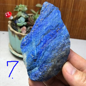 Unpolished/Raw Lapis Lazuli specimens -106 g. - 164 g.
