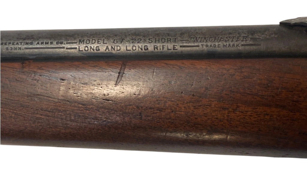 Antique Winchester Model 67 .22 S-L-LR Bolt Action Rifle