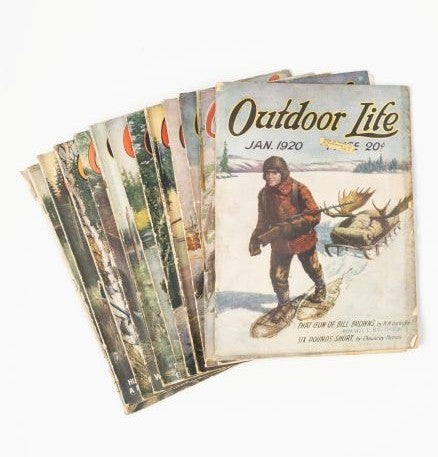 Old "Outdoor Life" magazines