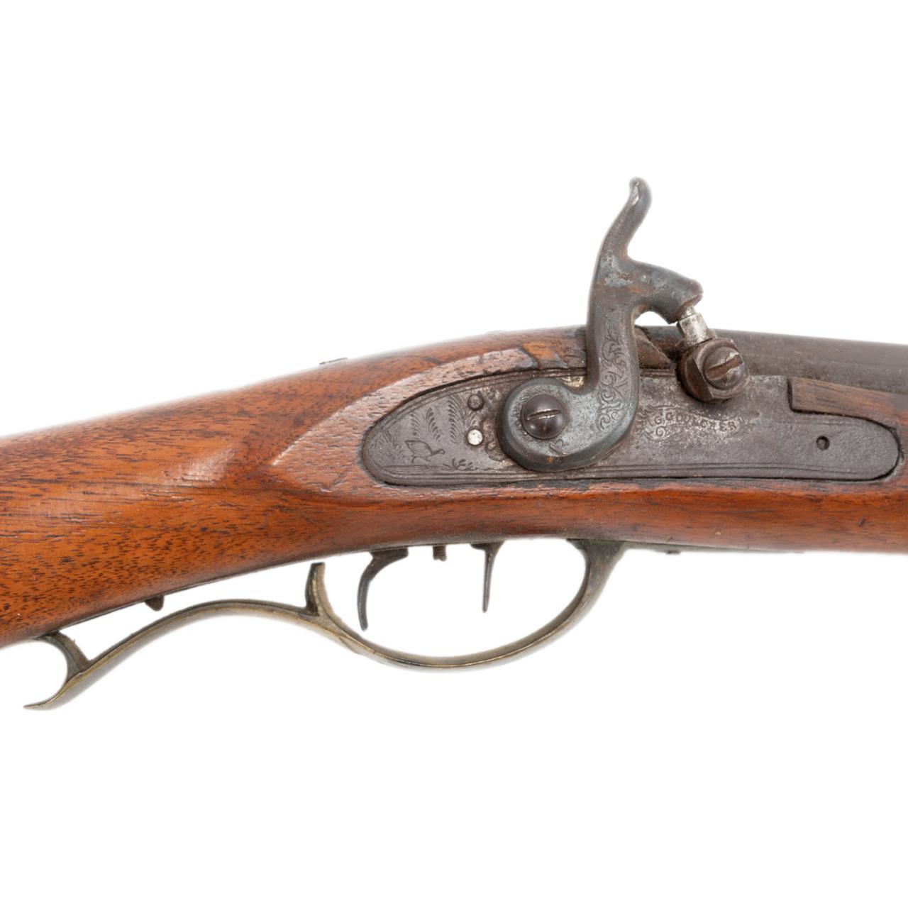 1840's American Percussion Kentucky Long Rifle - Beautiful!