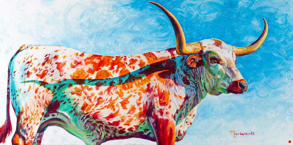 "Fairy Tales" by Sharon Markwardt;   large piece - 24" x 48"