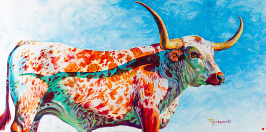 "Fairy Tales" by Sharon Markwardt;   large piece - 24" x 48"