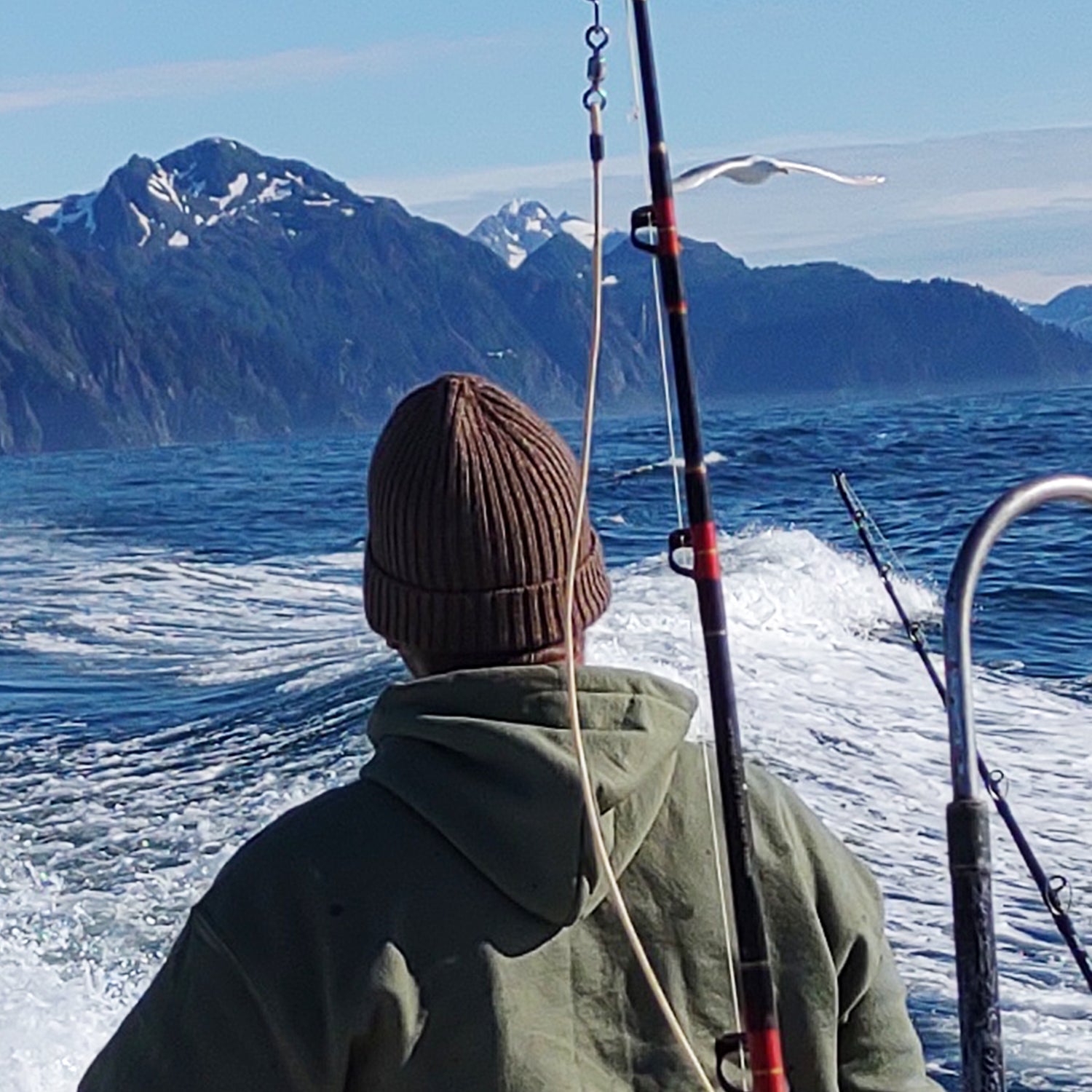 Bison & Silk Ribbed Beanie