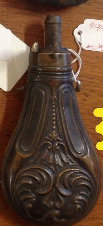 Antique powder flasks
