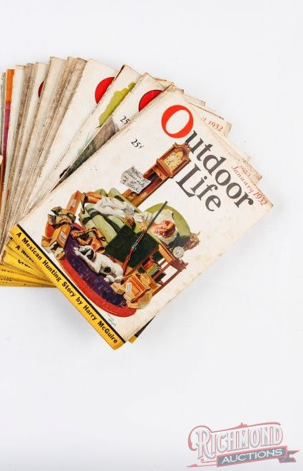 Old "Outdoor Life" magazines