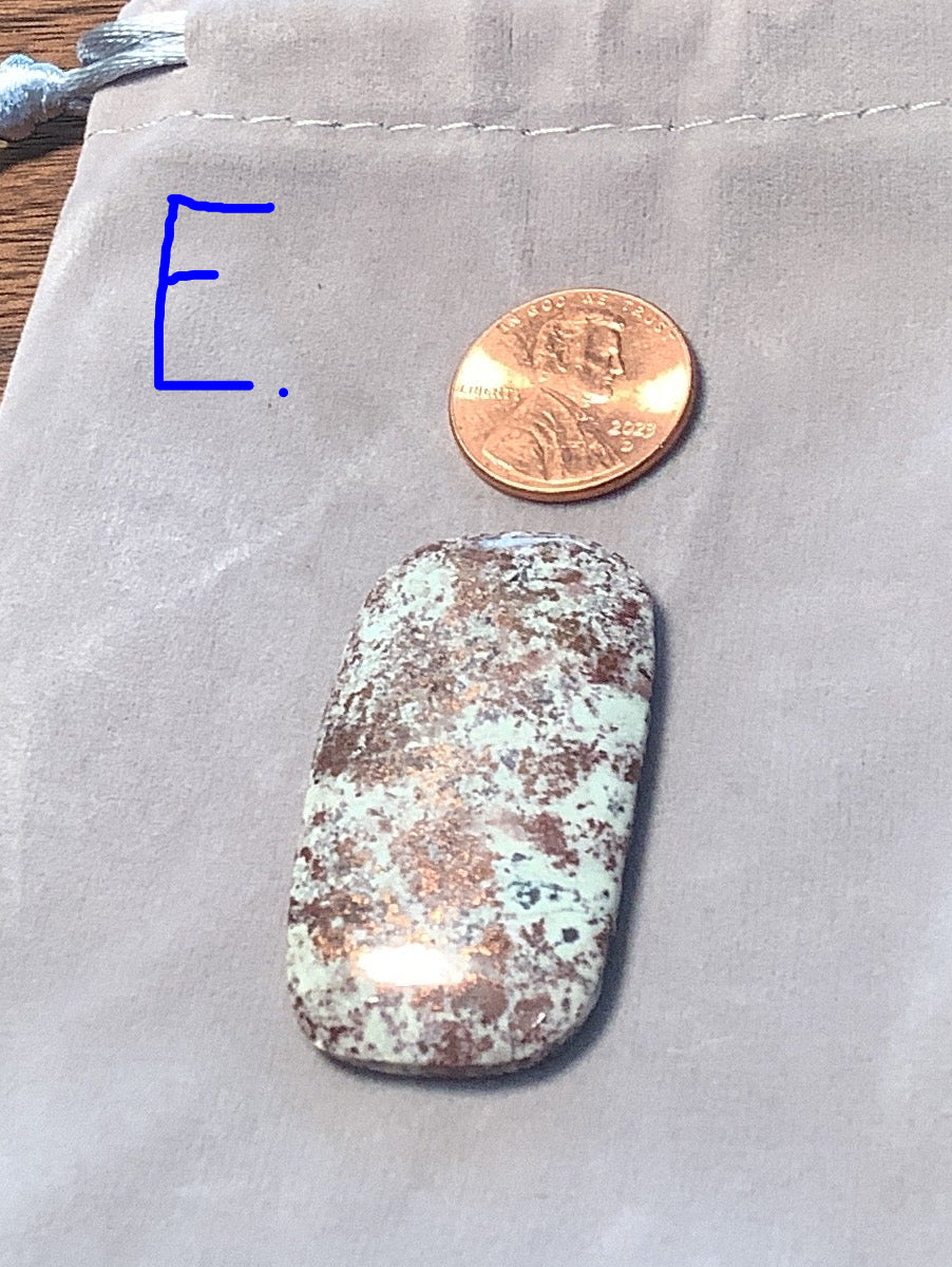 Campbellite Cabochons ....Rare Gemstones