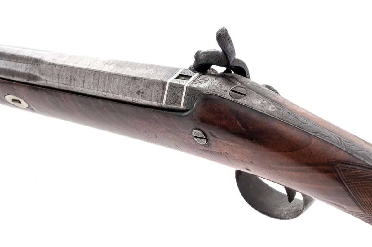 Antique  Percussion Halfstock Sporting 12 gauge "Fowler"