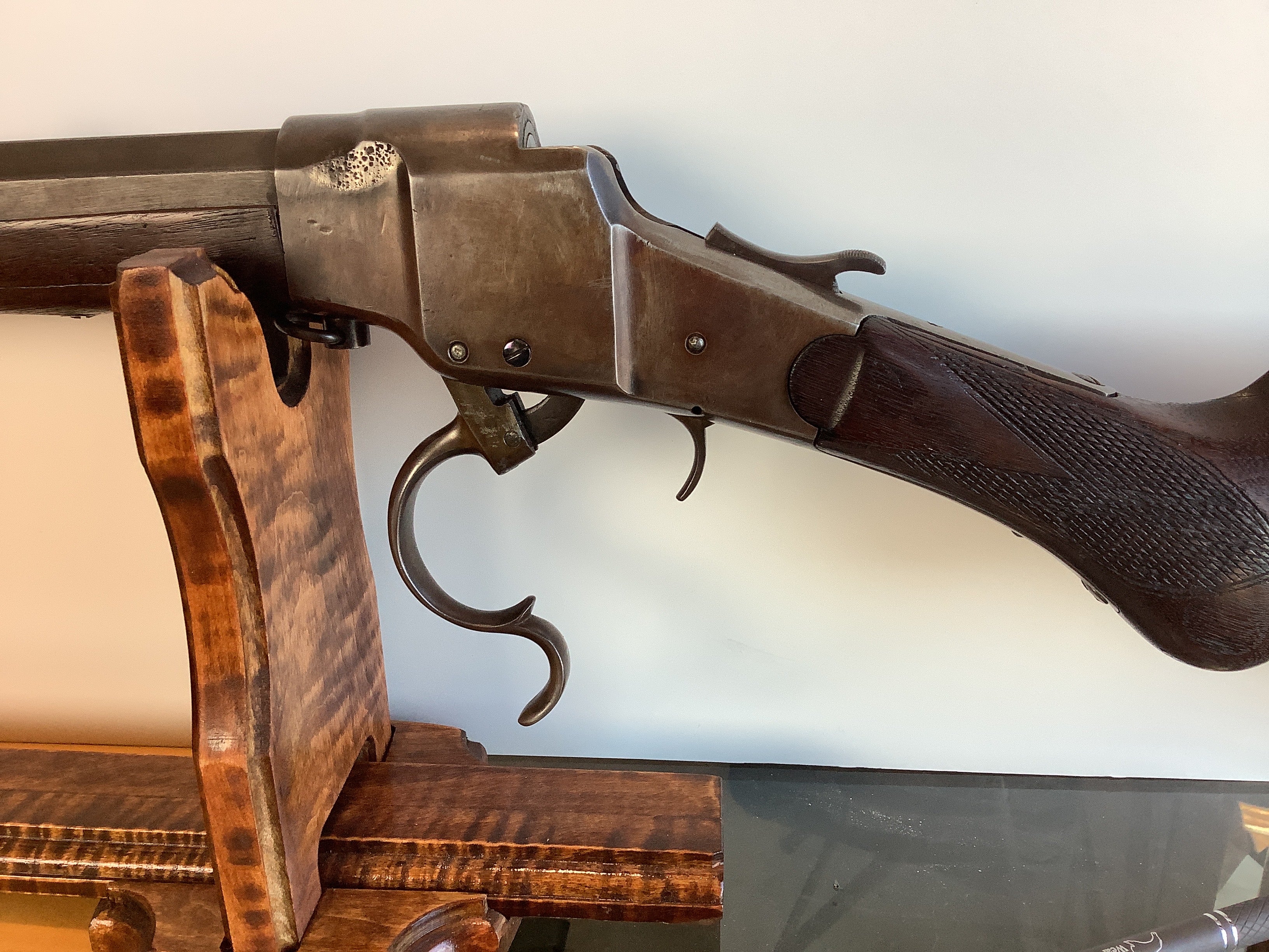 1900s HOPKINS & ALLEN Lookalike 45-70 GOVT FALLING BLOCK One Shot Rifle