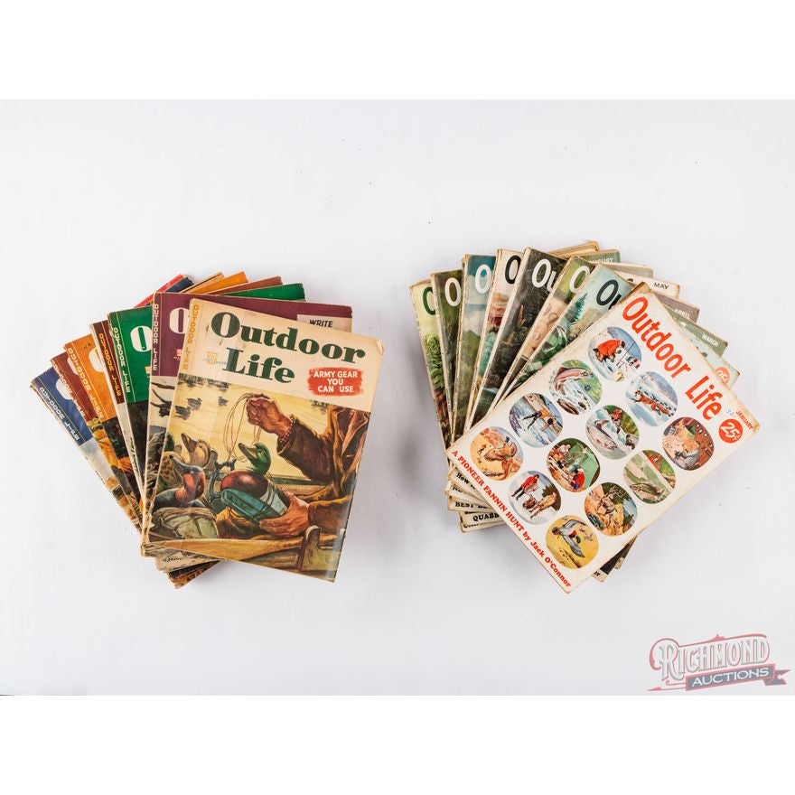 Old "Outdoor Life" magazines
