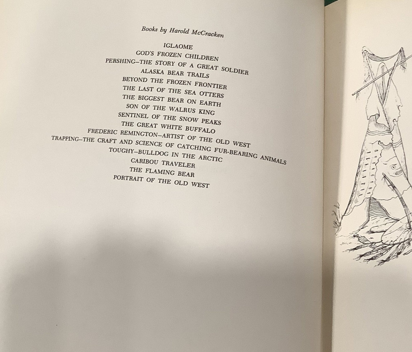 BOOKS - Harold McCracken  - Portrait of the Old West