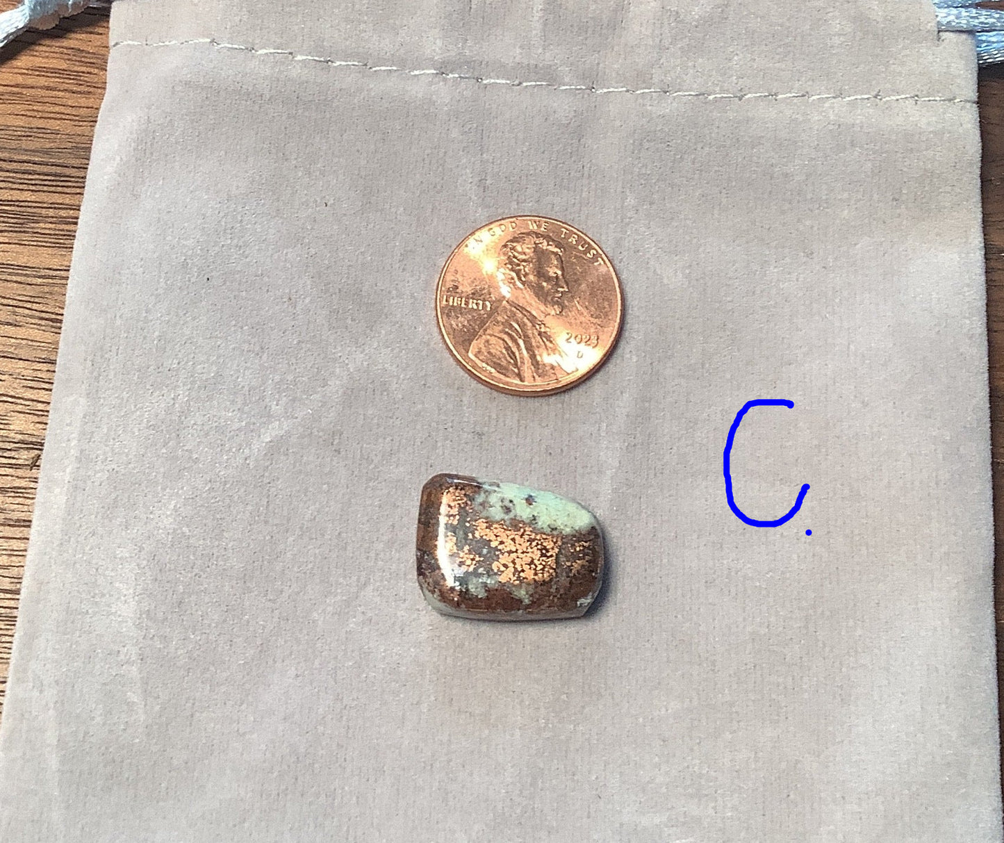 Campbellite Cabochons ....Rare Gemstones