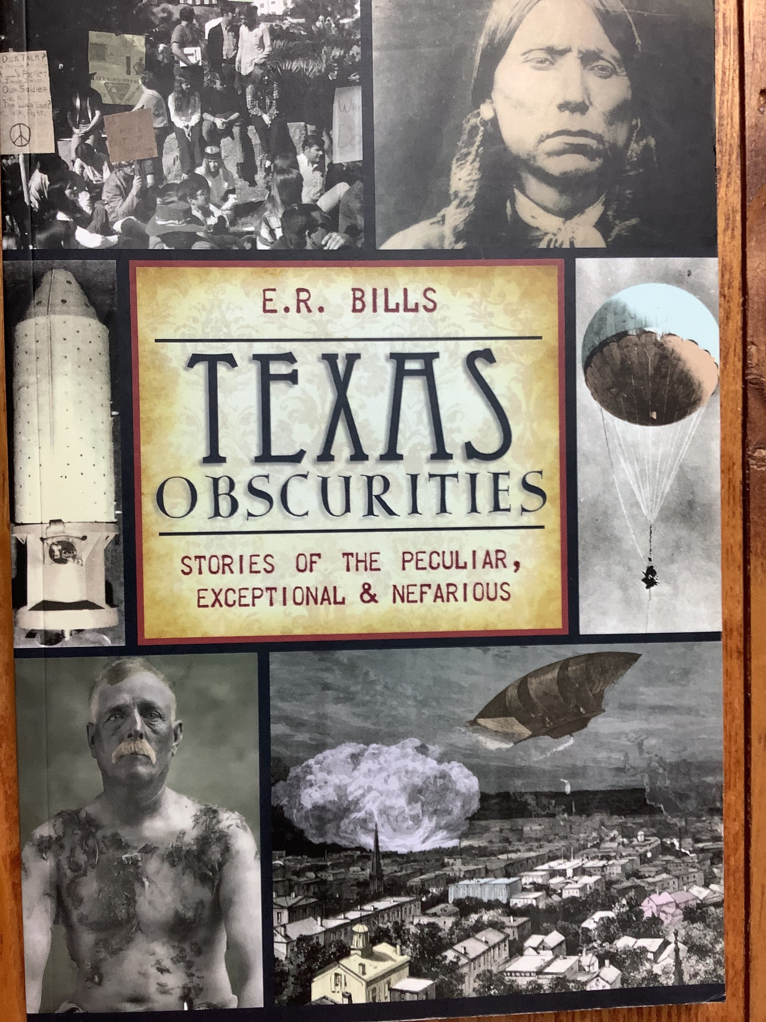 BOOKS - "Texas Obscurities" -  E.R. Bills