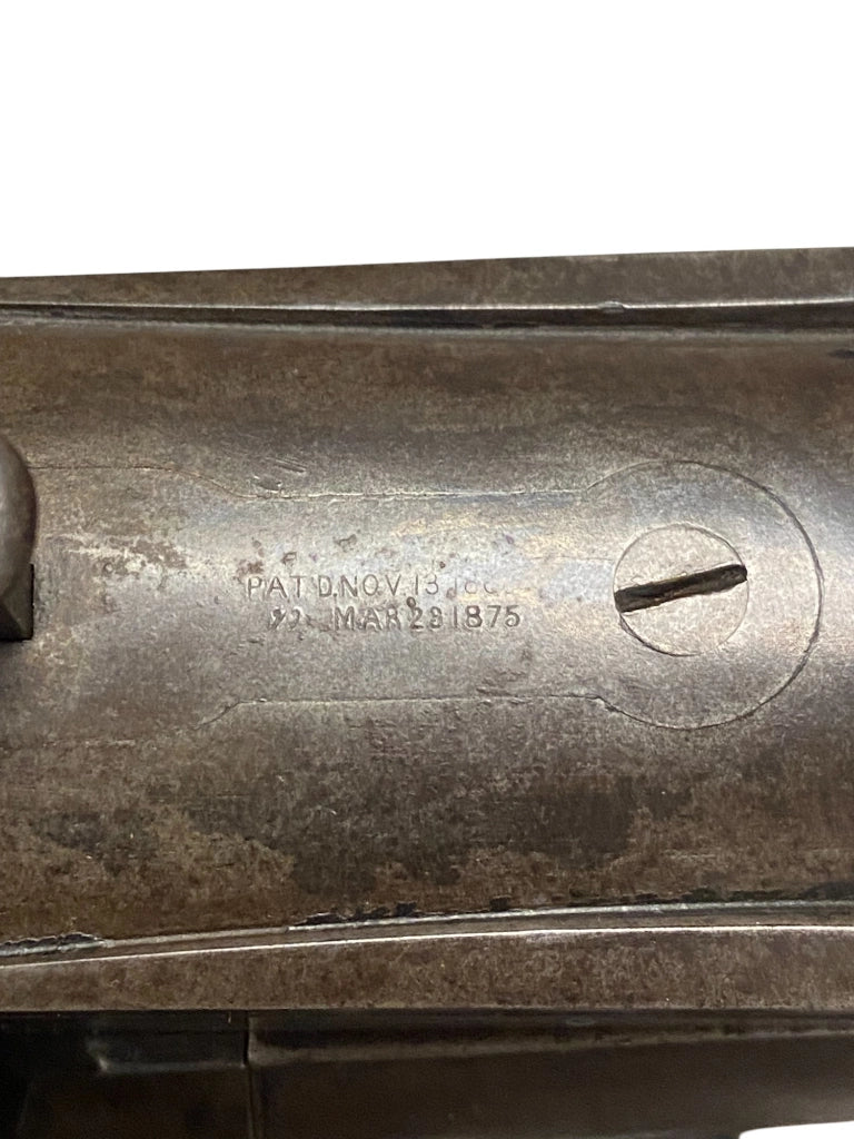 1878 Parker Brothers "Coach" double barrel shotgun. (modified)