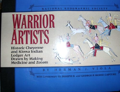 BOOKS - "Warrior Artists" - Hardcover. Curated and narrated by Herman Viola