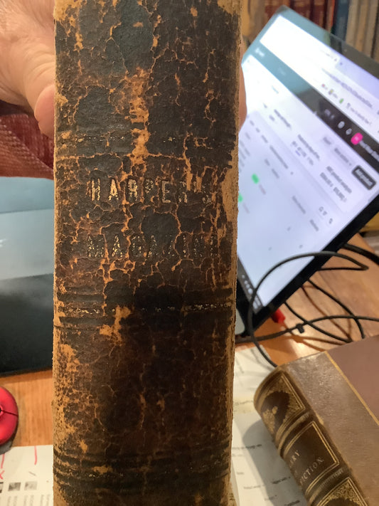 BOOKS - Harper's Magazine bound collection - 1863  Vol Twenty Seven (XXVII)
