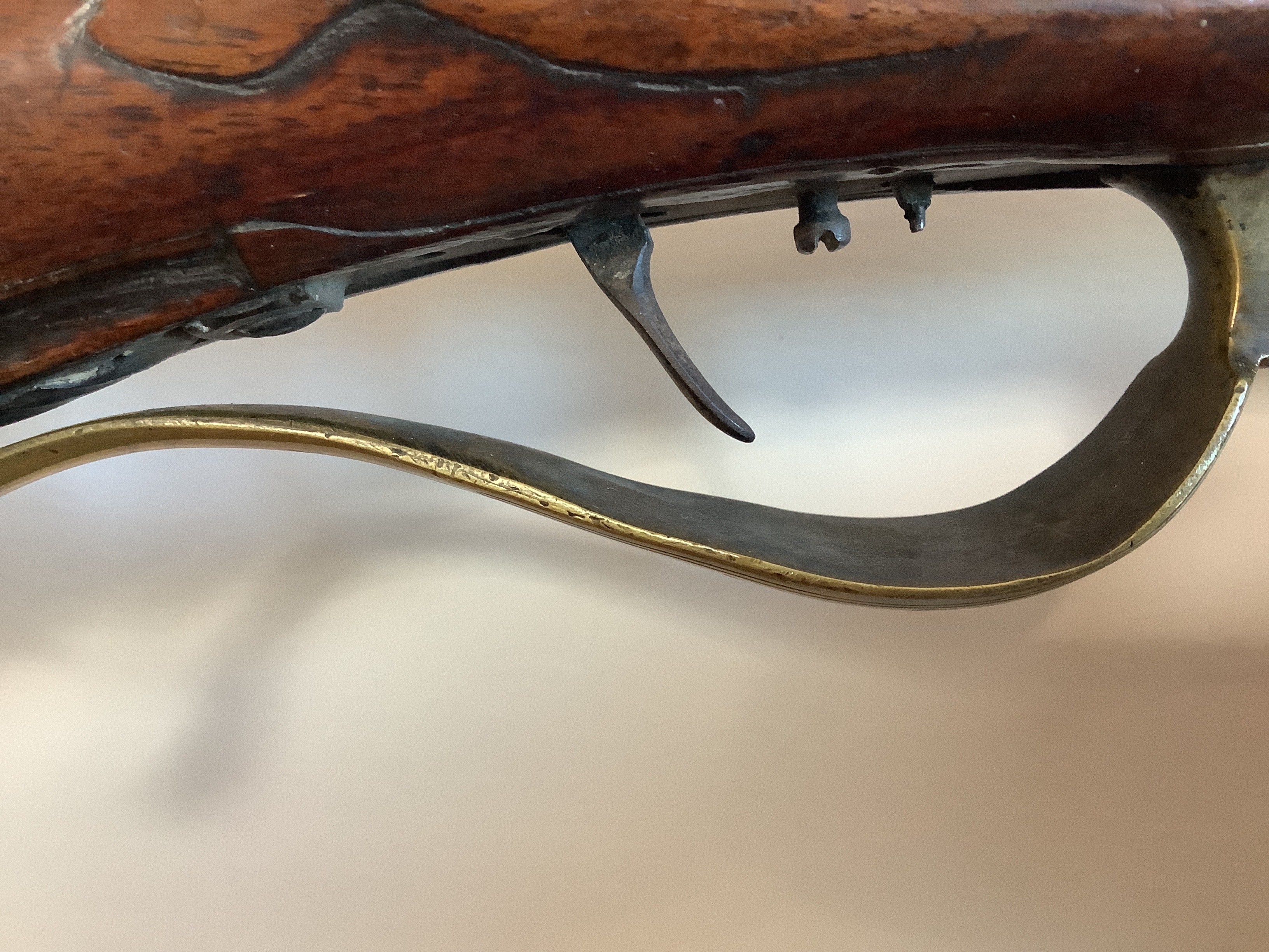 Germanic Antique "Jaeger" Rifle - Engraved/Carved Relief - Full Stock