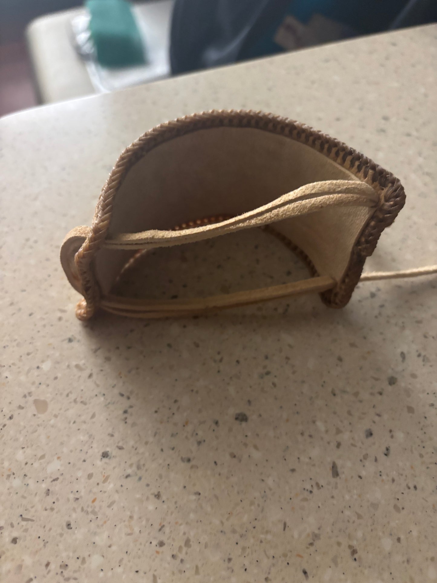 Brain Tanned Elk cuff