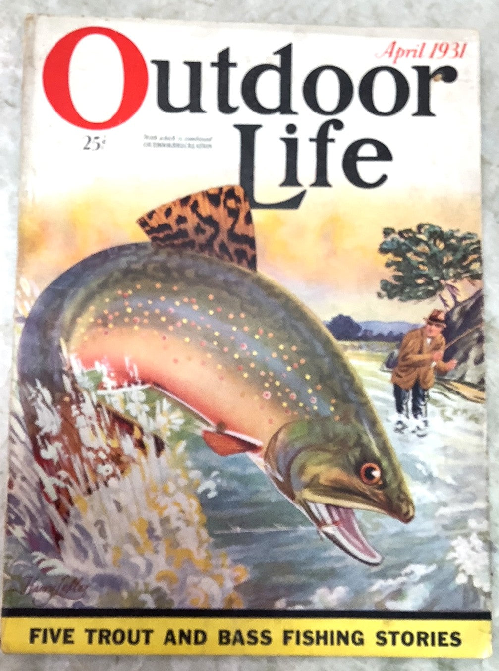 Old "Outdoor Life" magazines