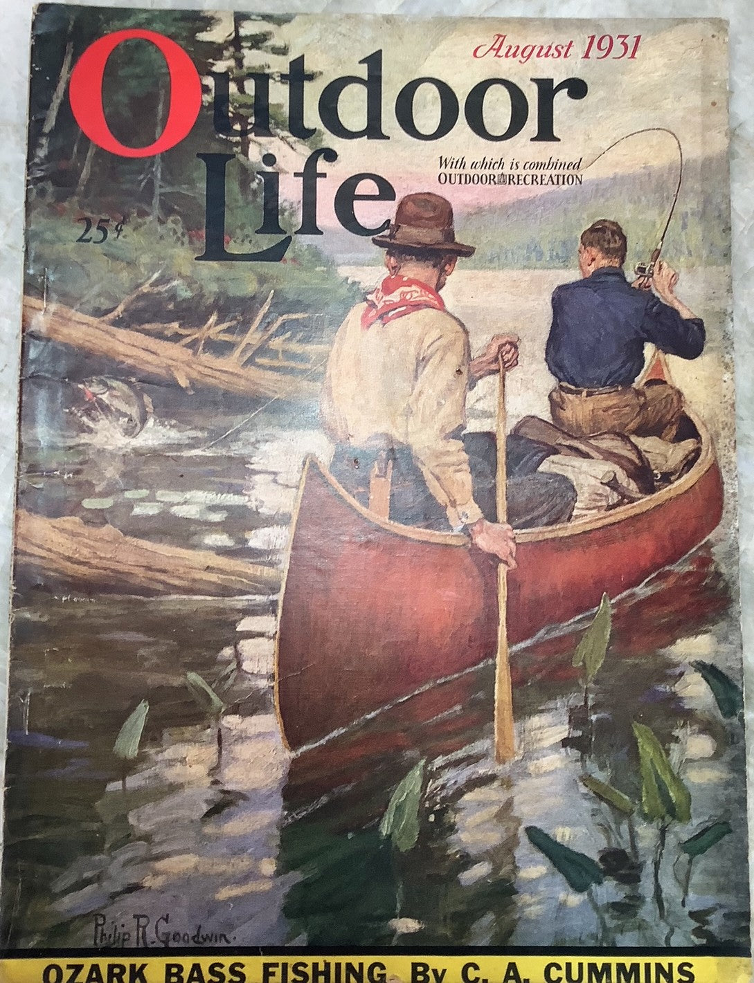 Old "Outdoor Life" magazines