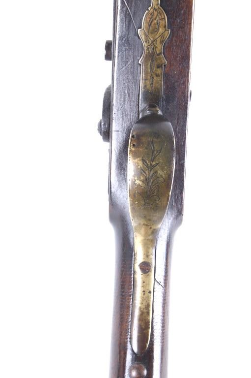 Boston marked half stock percussion with brass tacking   👌