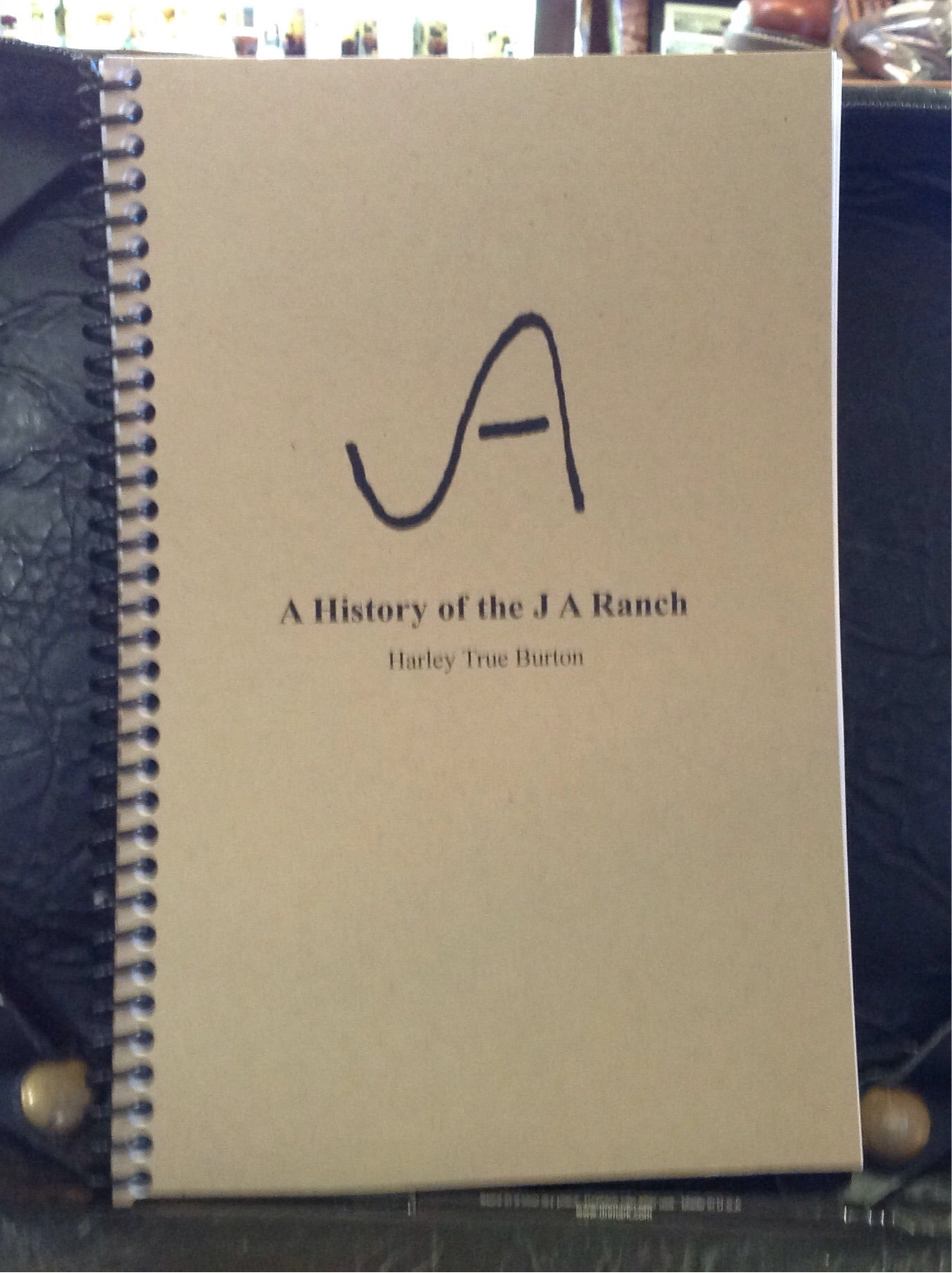 BOOKS - A History of the JA Ranch (Reprint)