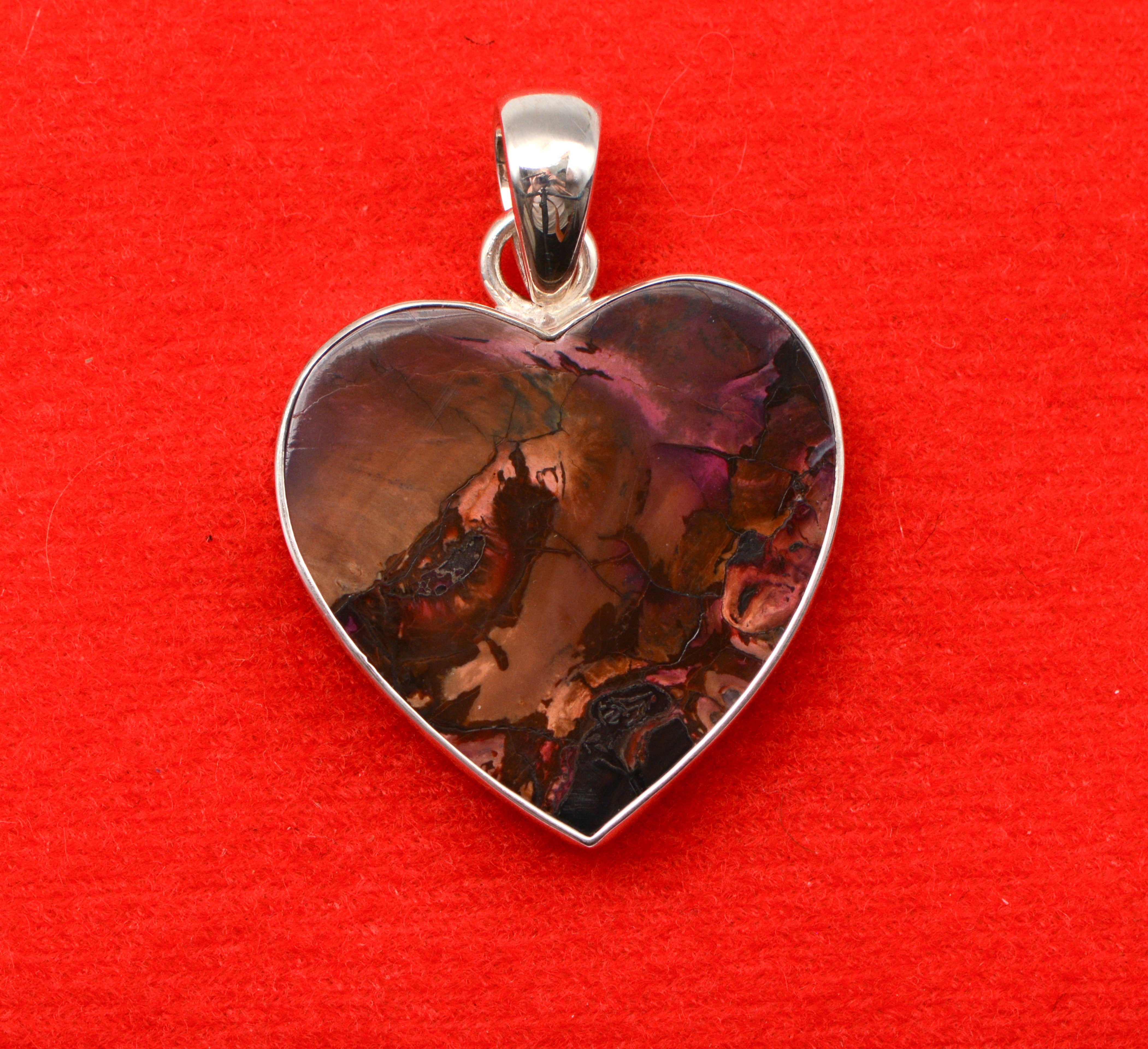 Ivory Jacks - Mammoth Tooth Heart Pendant