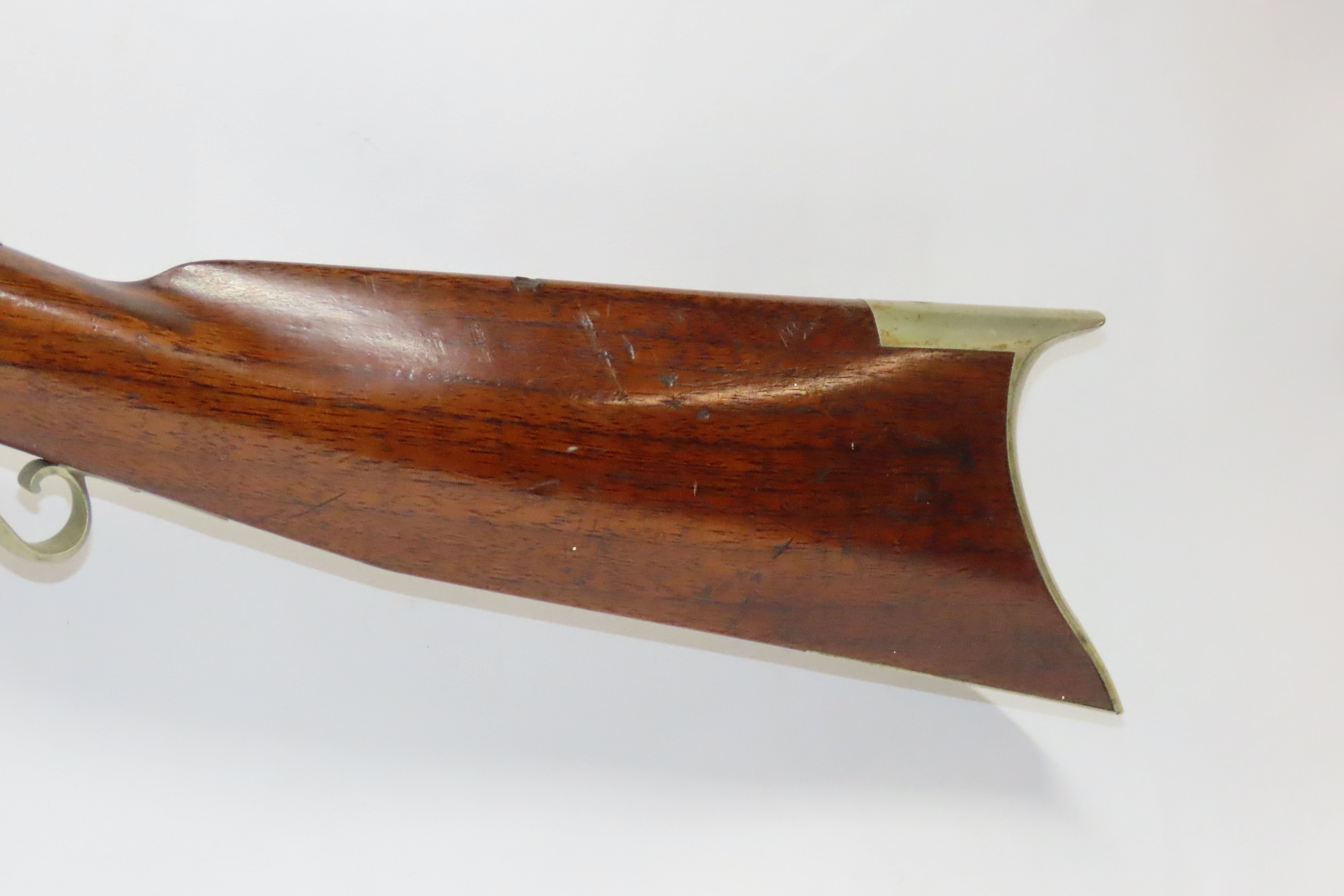 Antique E.L Pancost Half Stock .42 percussion caliber long rifle - 👌