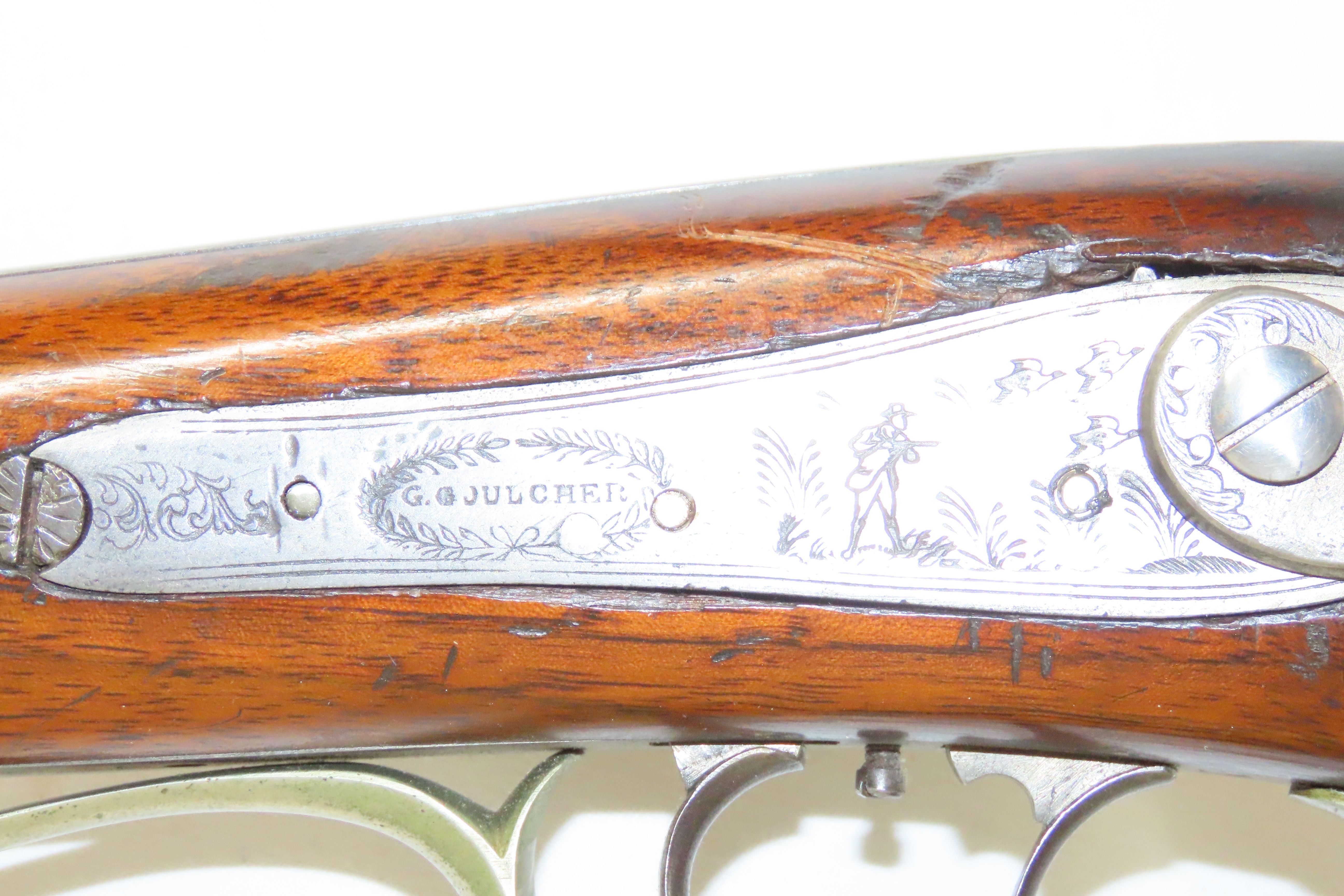 Antique E.L Pancost Half Stock .42 percussion caliber long rifle - 👌