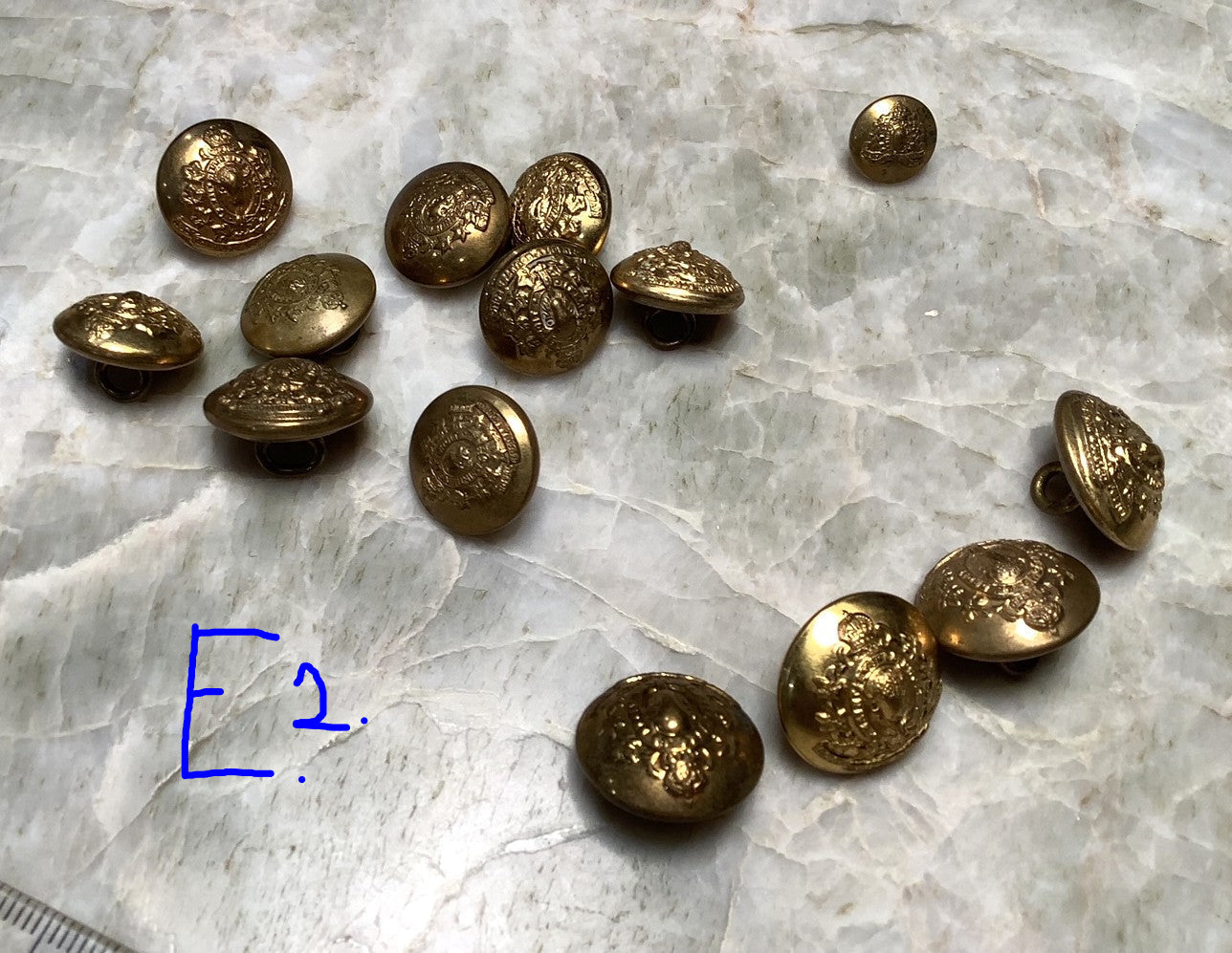 R.C.M.P uniform buttons
