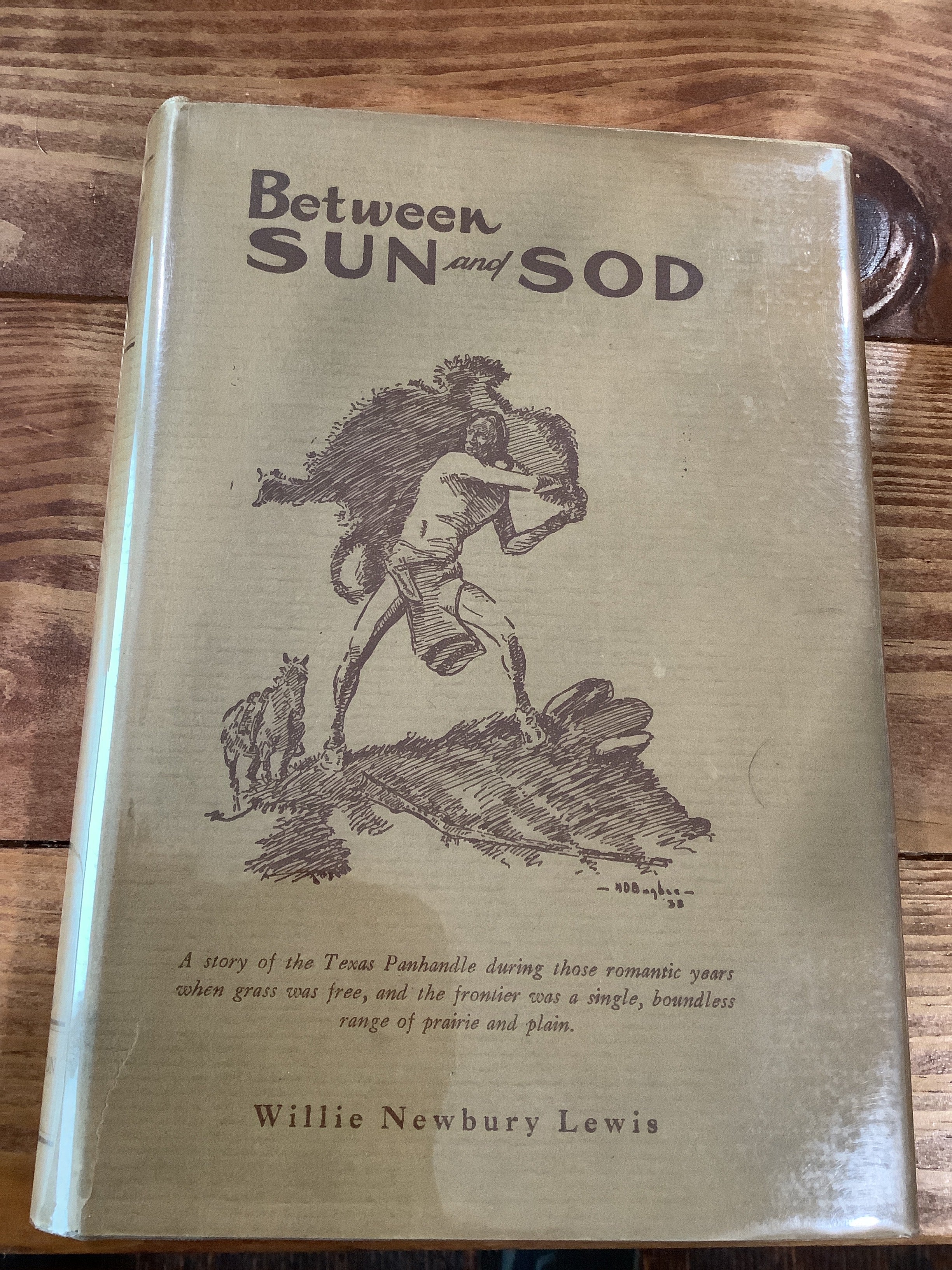 BOOKS- Between Sun and Sod - An informal History of the Texas Panhandle