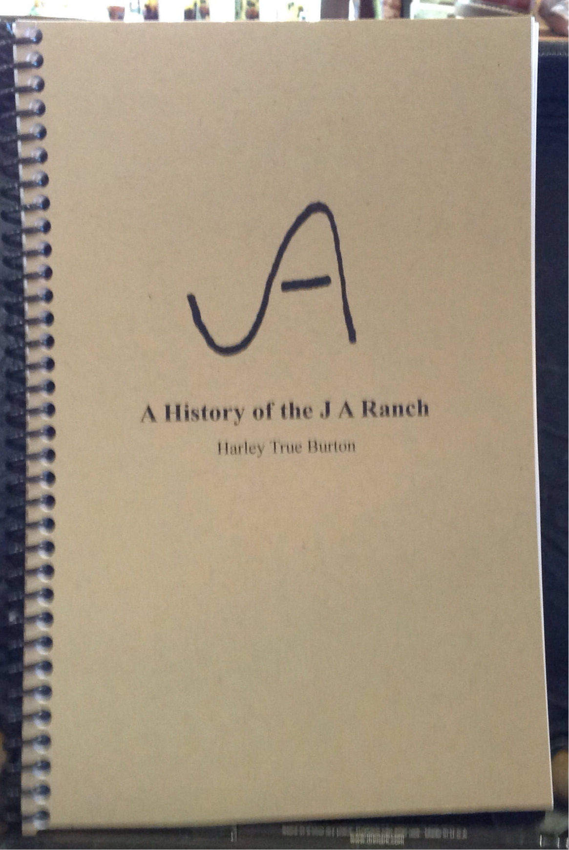 BOOKS - A History of the JA Ranch (Reprint)