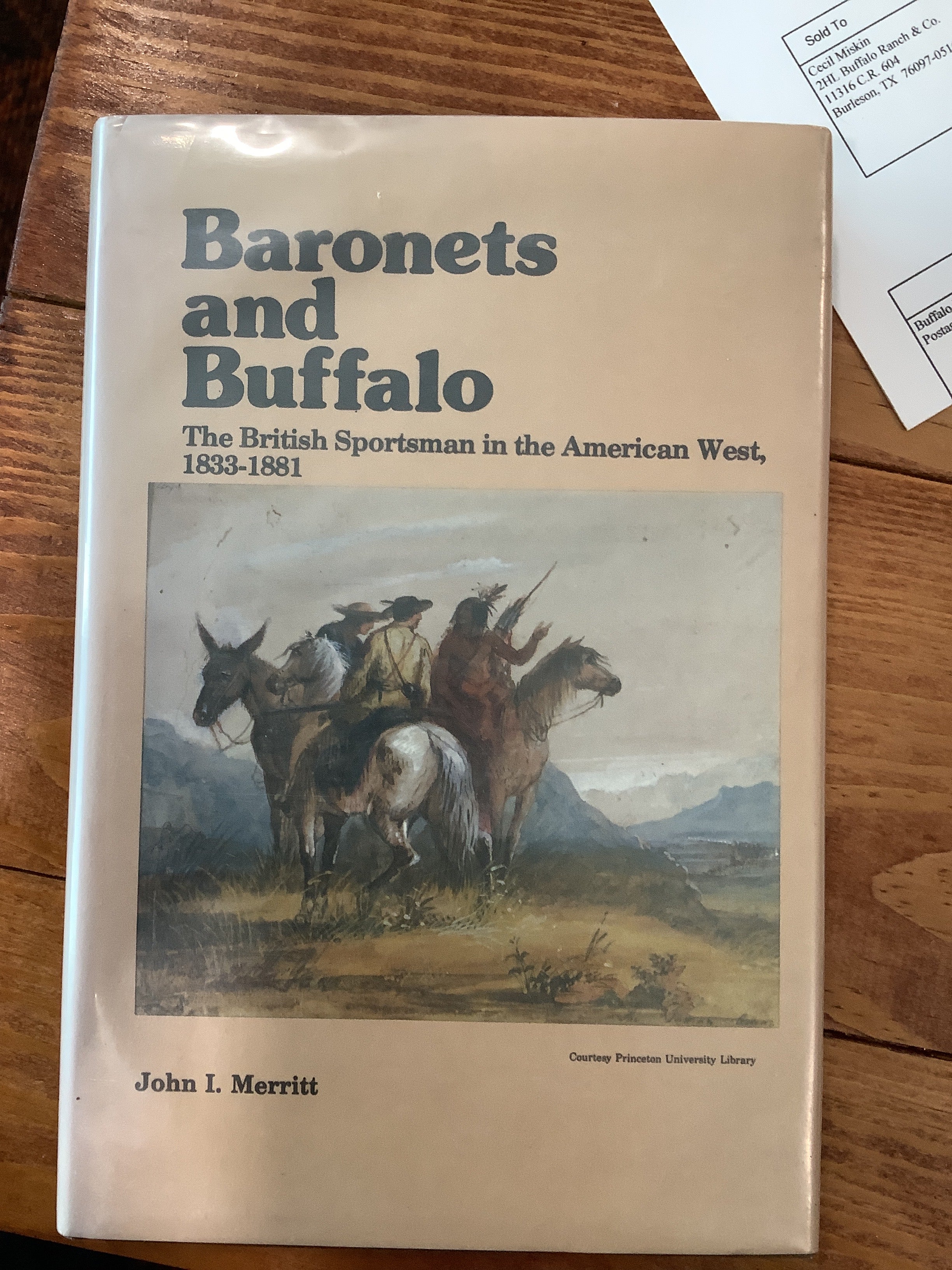 BOOKS - Baronets and Buffalo