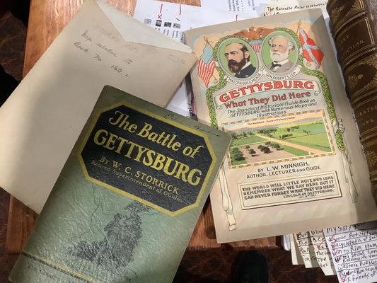 BOOKS - Gettysburg Battlefield books and maps