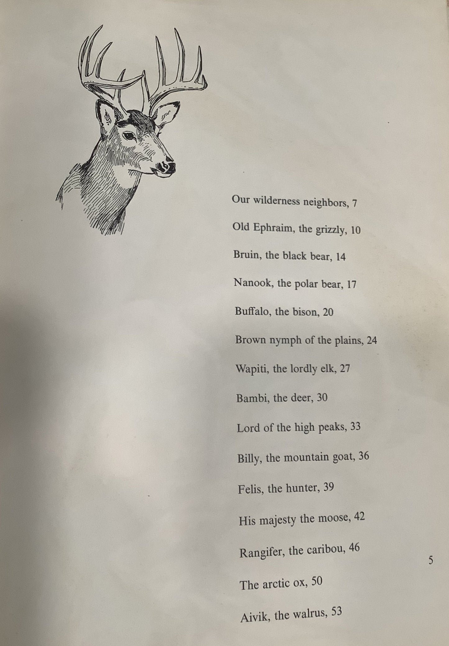 BOOKS - Hoofs, Claws and Antlers by Harold McCracken - Illustrated by Lee Ames