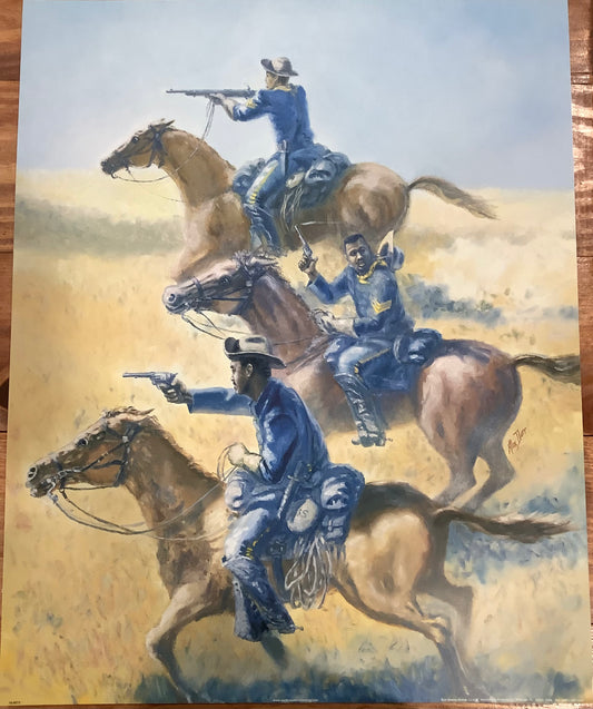 Buffalo Soldiers Prints by Alex Durr; USMC