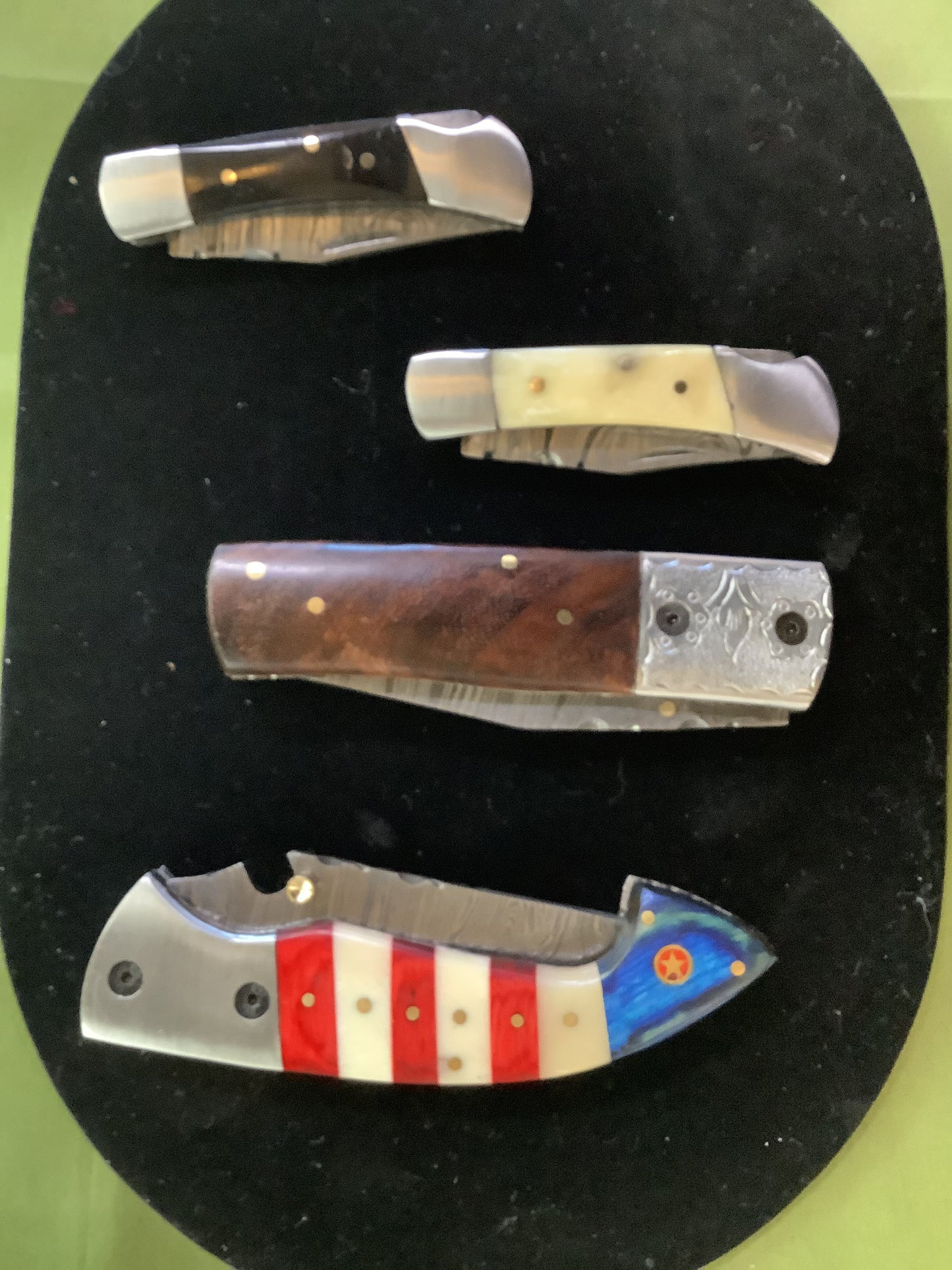 2024 Damascus Folding knife Collection