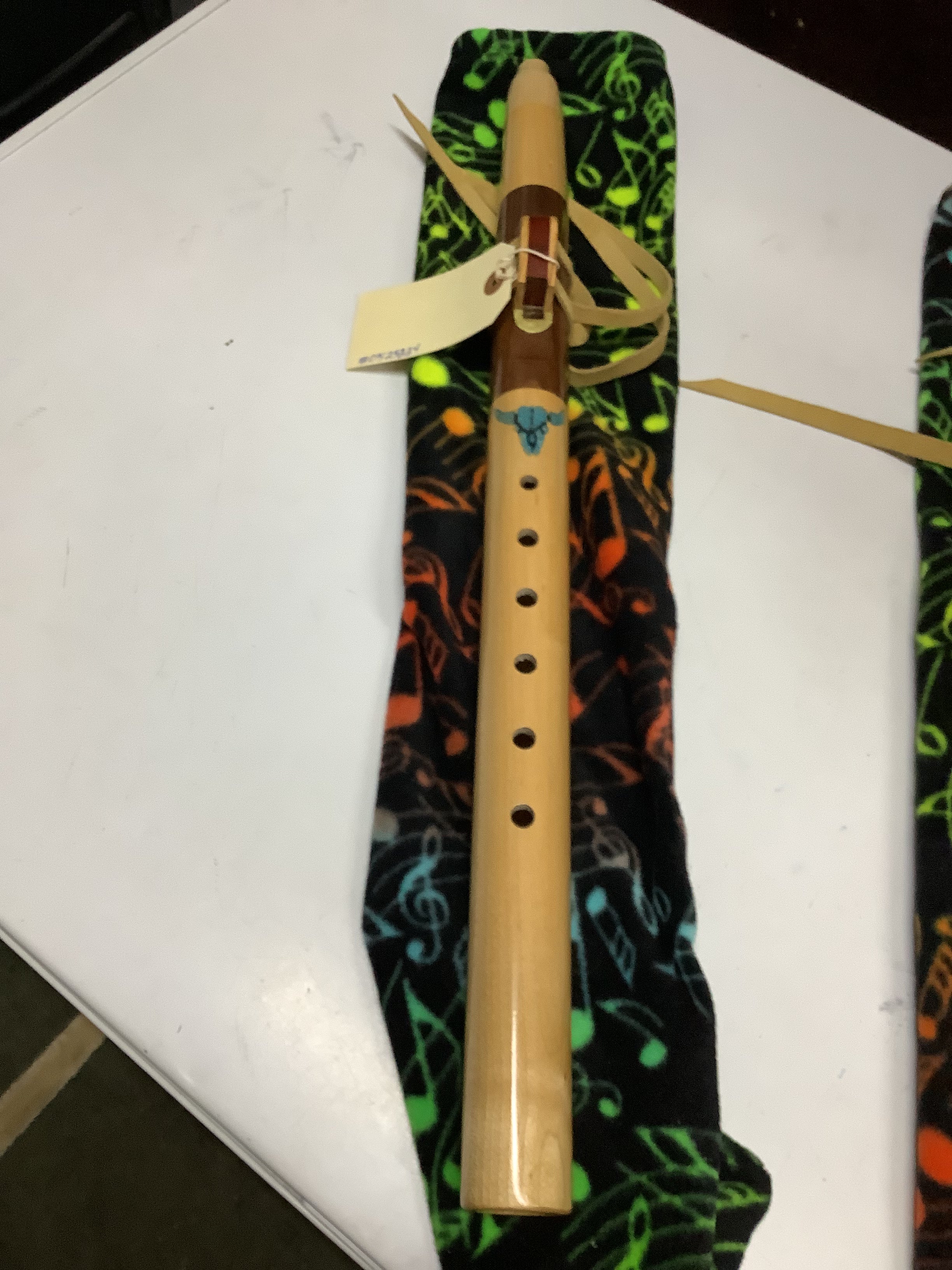 Native tuned Moon Flute