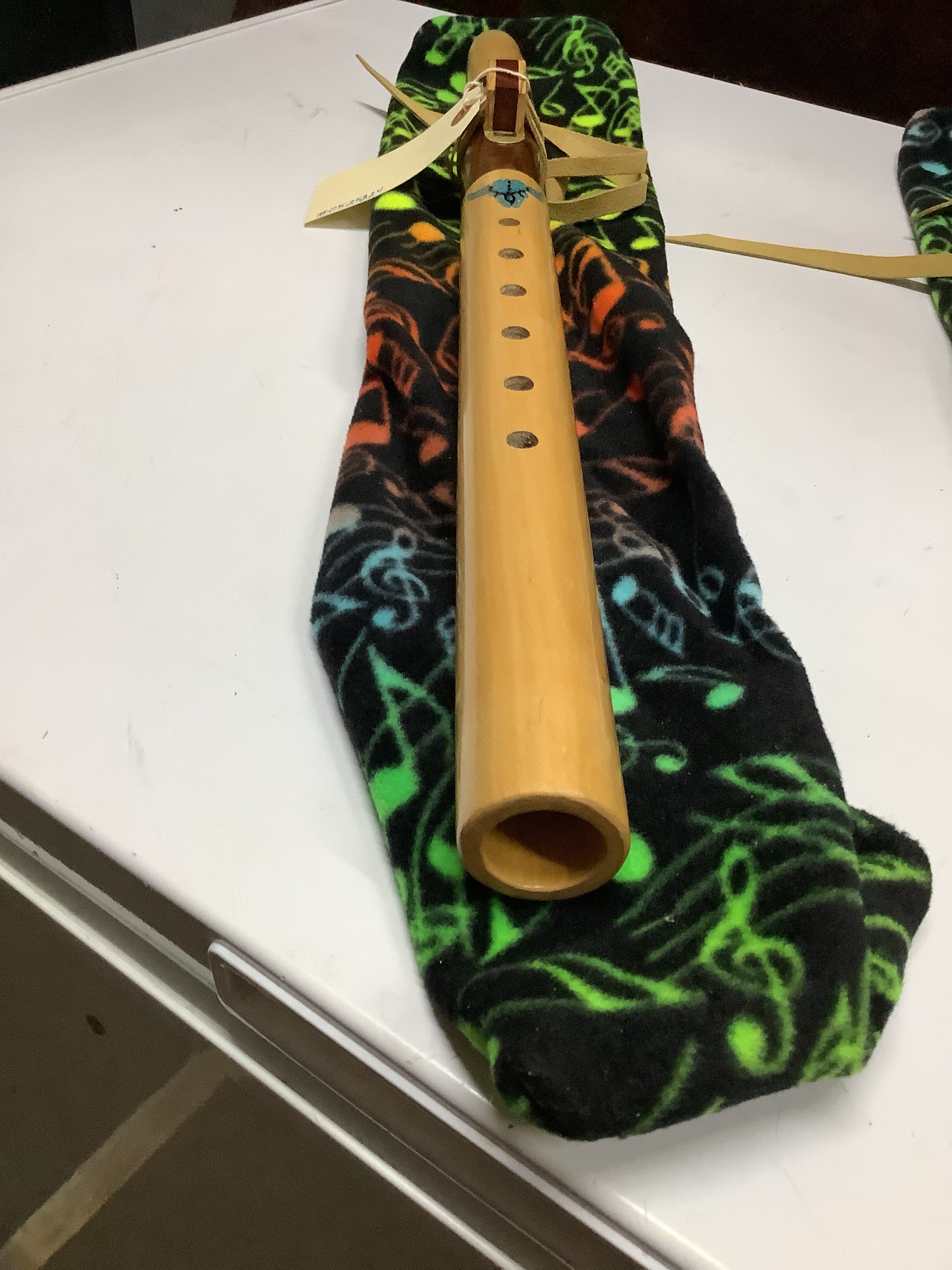 Native tuned Moon Flute