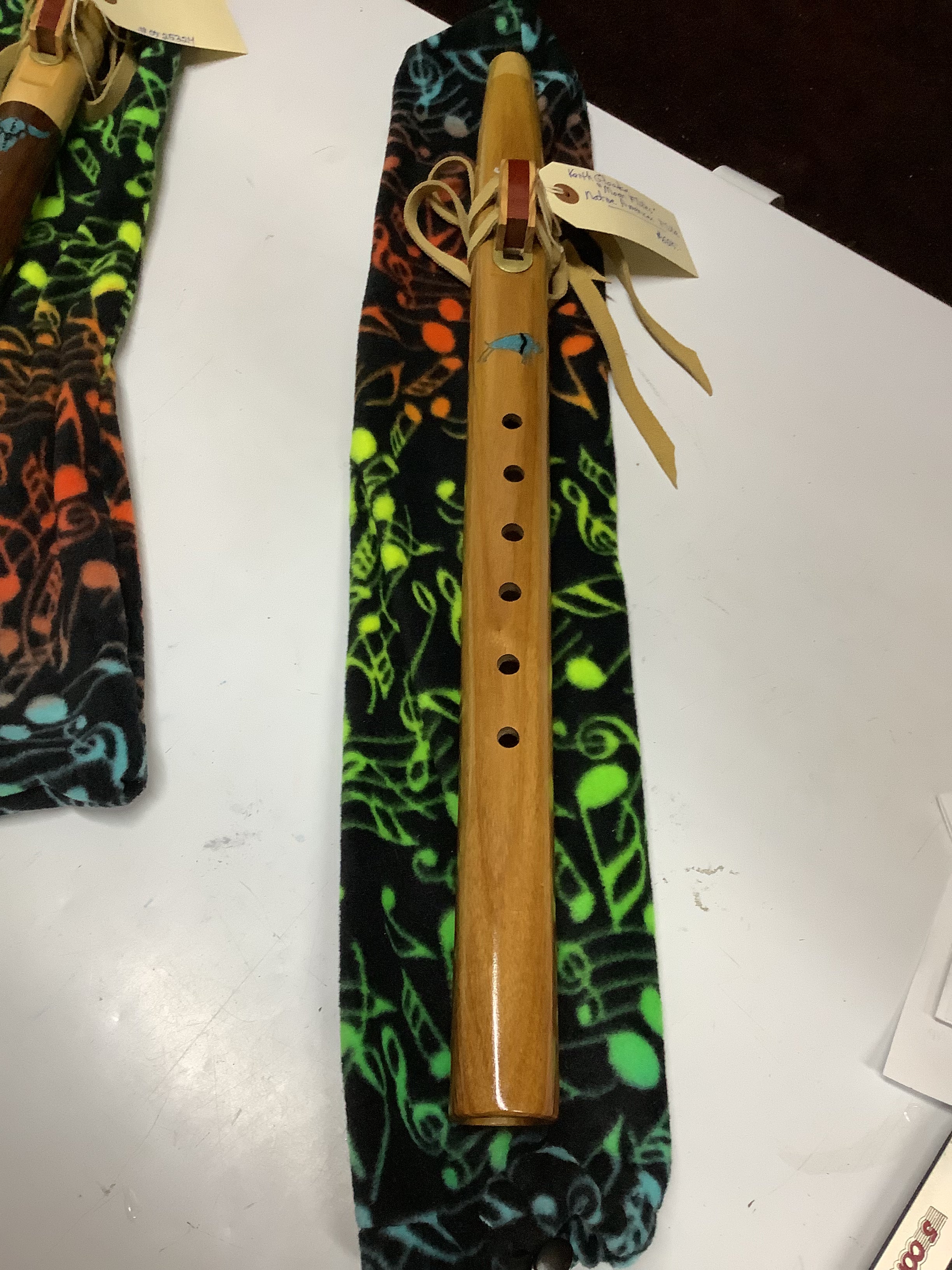 Native tuned Moon Flute