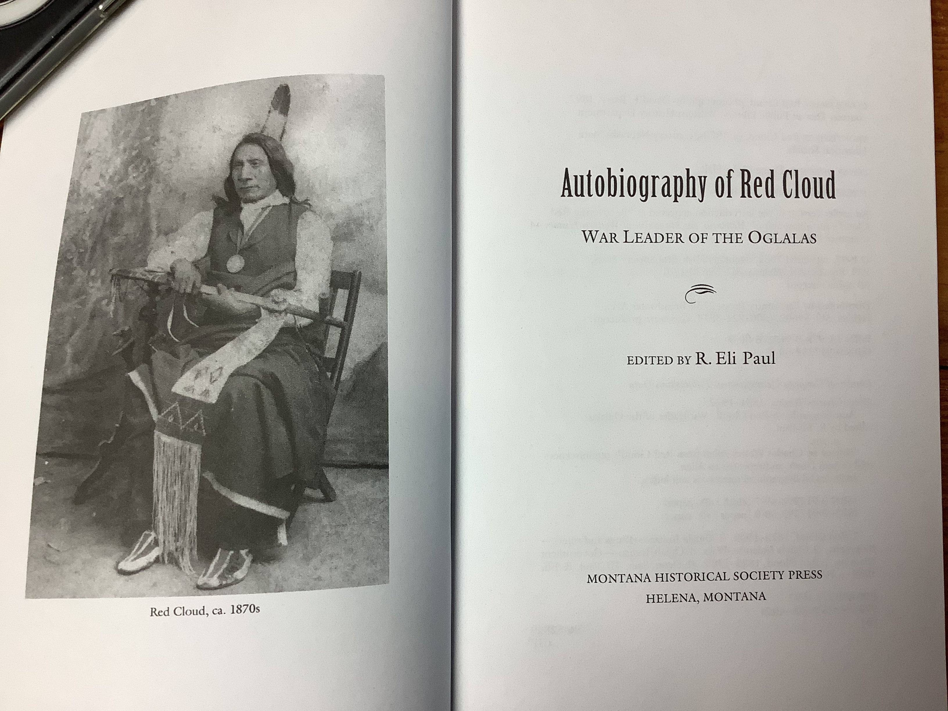 BOOKS - "The Autobiography of RED CLOUD - War Leader of the Oglalas