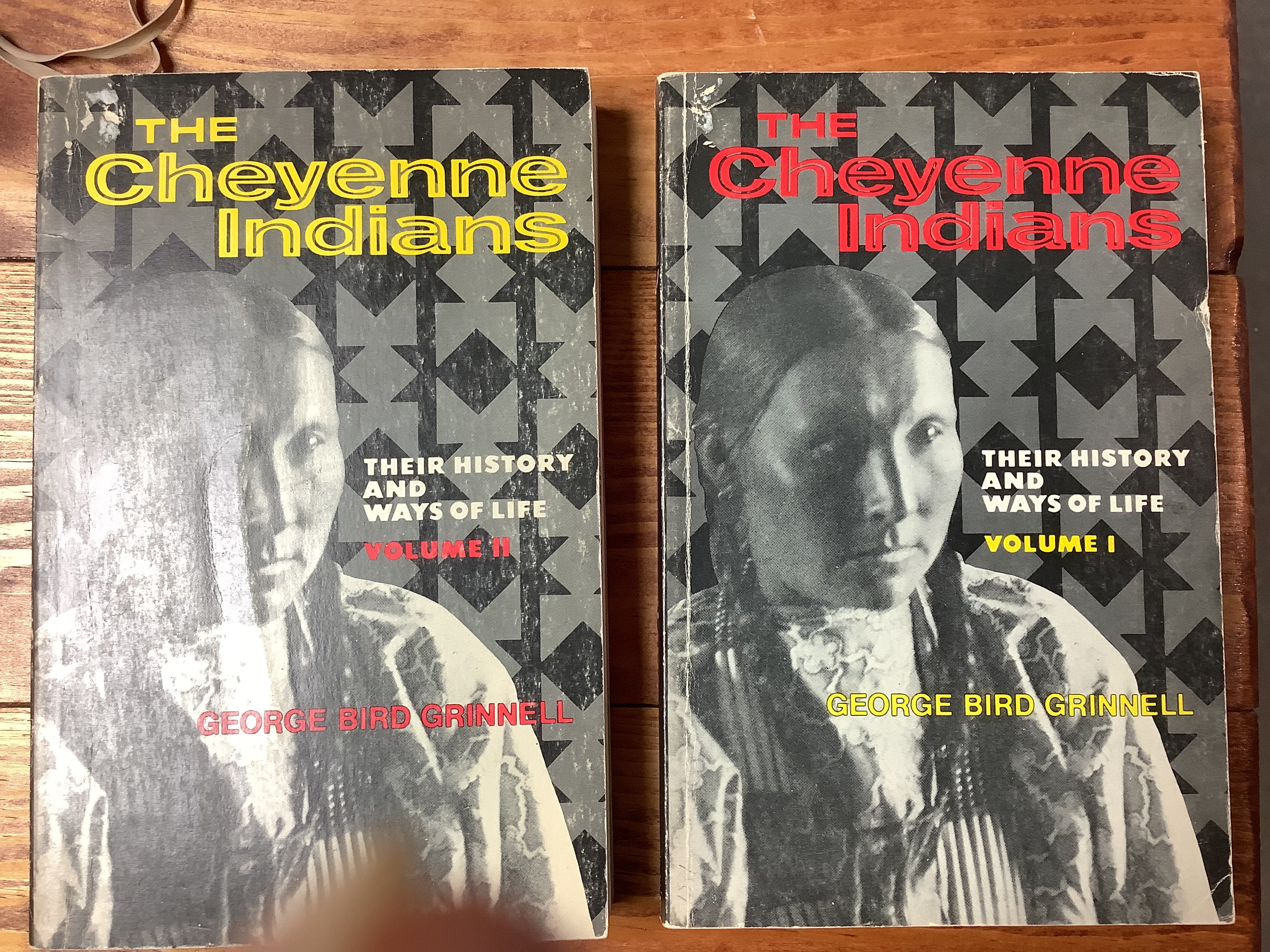 BOOKS - "The Cheyenne Indians" - Vol 1 and 2 - Geo. Bird Grinnell